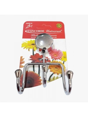 ® Concorde 3 Lü Krom Askılık