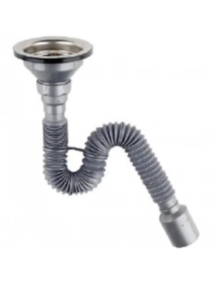 ® Çöpmak Kapalı Körüklü Evye Sifonu 50 mm