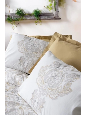 ÇOK SATAN Cotton Box Bohem Nevresim Takımı Çift Kişilik Najva Hardal