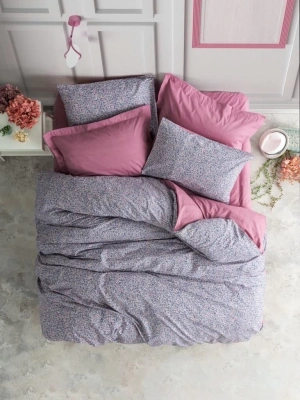 ÇOK SATAN Cotton Box Petite Çift Kişilik Nevresim Takımı Penny Gülkurusu