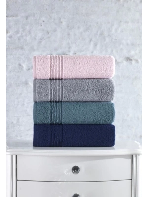 ÇOK SATAN Cotton Box Plump 50x90 4lü Havlu Seti Gri Lacivert Pembe Mavi