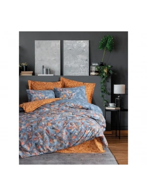 ÇOK SATAN Cotton Box Tek Kişilik Modeline Nevresim Takımı Alekra Hardal