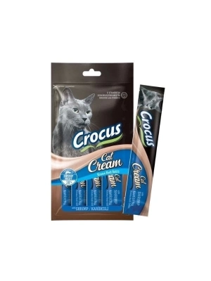 ÇOK SATAN Crocus Karidesli Sıvı Kedi Ödül Maması 15 Gr 4 Adet