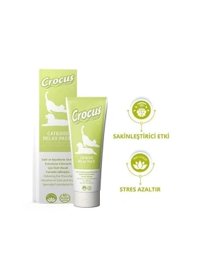 ÇOK SATAN Crocus Relax Kedi ve Köpek Sakinleştirici Macunu 100 Gr