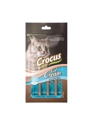 ÇOK SATAN Crocus Ton Balıklı Sıvı Kedi Ödül Maması 15 Gr 4 Adet