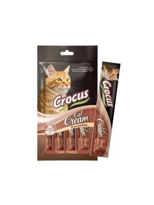 ÇOK SATAN Crocus Yengeçli Sıvı Kedi Ödül Maması 15 Gr 4 Adet