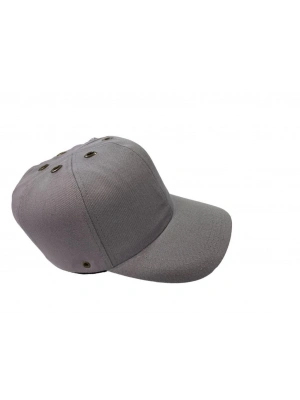 ® Darbe Emicili Şapka Baret Gri