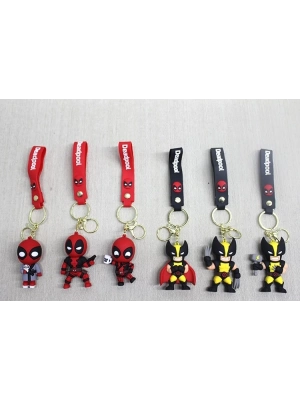 ÇOK SATAN Deadpool Volverine Silikon Anahtarlık Alk4270