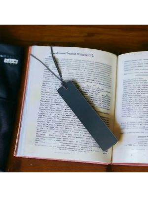 ÇOK SATAN Deri Kitap Ayracı, Mavi