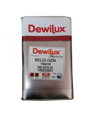 Dewilüx Selülozik Tiner 2,5 kg