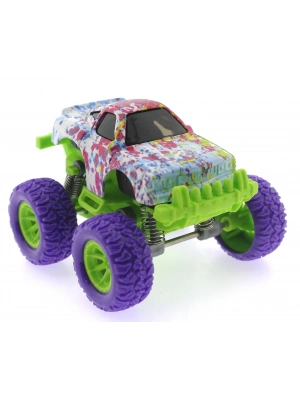 ÇOK SATAN Die Cast Batik Desenli Mor Teker Araba