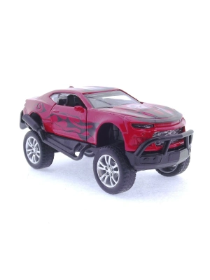 ÇOK SATAN Die Cast Çek Bırak Kırmızı Arazi Aracı