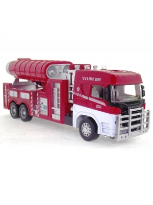 ÇOK SATAN Die Cast Model Çek Bırak Duman Emici İtfaiye Kamyonu