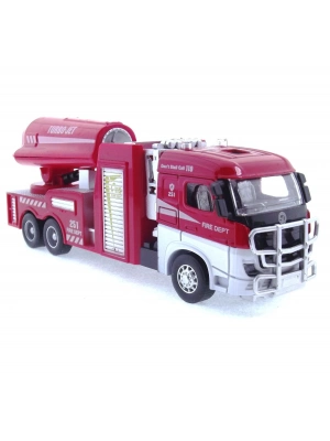 ÇOK SATAN Die Cast Model Çek Bırak Turbo Jet İtfaiye Kamyonu