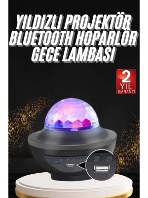 ÇOK SATAN Dönen Işıklı Disko Topu Projektör Müzik Çalarlı Disco Speaker