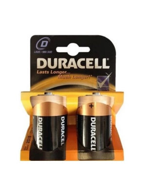 ® Duracell Alkalin D Büyük Boy Pil 2 li Ambalaj