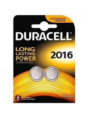 ® Duracell CR 2016 Lityum Pil 3 Volt 2 li Paket