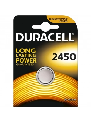 ® Duracell Yuvarlak Düğme Pil 2450 3 Volt