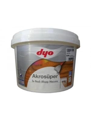 ®  Akrosüper Ahşap Macunu 4 Kg