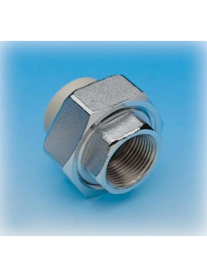 ® Ege Yıldız PPRC 25X3/4 Oynar Başlı Dişi Rakor Gri