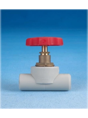 ® Ege Yıldız PPRC 32 mm Stop Vana Gri