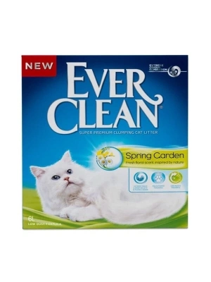 ÇOK SATAN Ever Clean Spring Garden Topaklanan Kedi Kumu 10 Lt