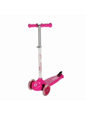 ÇOK SATAN Evo Işıklı 3 Tekerlekli Pembe Scooter