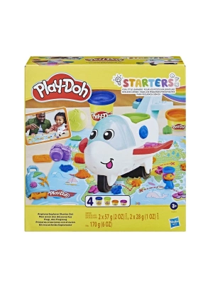 ÇOK SATAN F8804 Play-Doh Starters Eğlenceli Uçak Oyun Seti +3 yaş