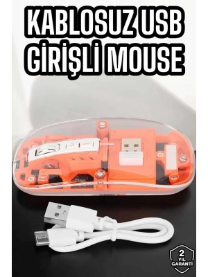 ÇOK SATAN Fare Mouse Çift Modlu Kablosuz Bağlantılı 2.4GHz Destekli