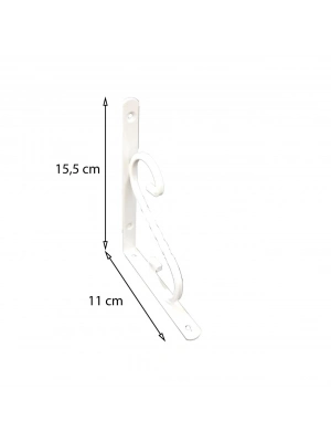 ® Ferforje Raf Altı No:1 Beyaz