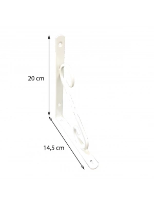 ® Ferforje Raf Altı No:2 Beyaz