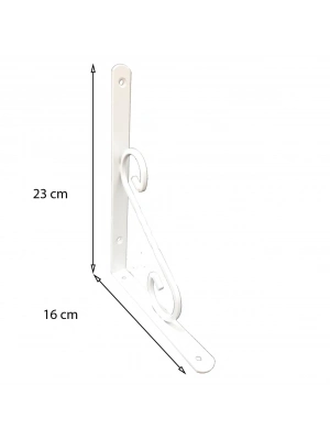 ® Ferforje Raf Altı No:3 Beyaz