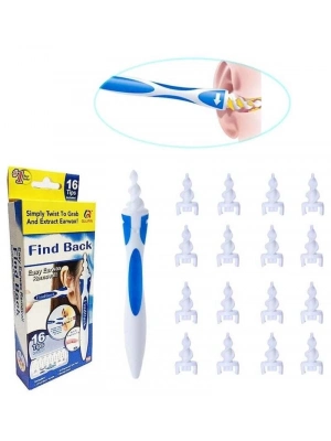 ÇOK SATAN Find Back Pratik Kulak Temizleme Aparatı Silikon Kit Ear Claning