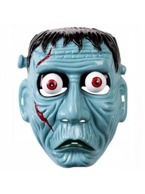 ÇOK SATAN Frankenstein Temalı Sallanan Oynar Gözlü Maske
