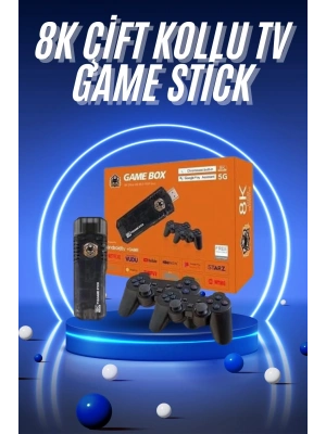 ÇOK SATAN Game Box Android Tv 36500 Oyunlu Atari 5g 8k HDR Ultra HD 64 GB