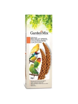 ÇOK SATAN Garden Mix Kırmızı Darı Dalı Kuş Ödülü 150 Gr