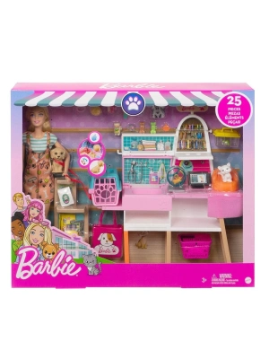 ÇOK SATAN GRG90 Barbie ve Evcil Hayvan Dükkanı Oyun Seti