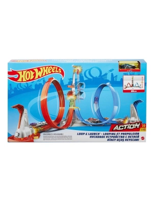 ÇOK SATAN GRW39 Hot Wheels Dikey Uçuş Heyecan Yarış Seti