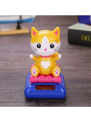 ÇOK SATAN Güneş Enerjili Solar Sallanan Kedi