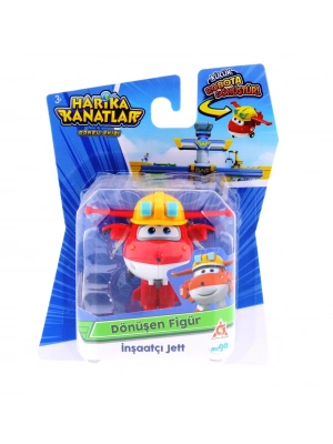 ÇOK SATAN Harika Kanatlar Dönüşen Mini Figür İnşaatçı Jett