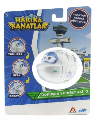 ÇOK SATAN Harika Kanatlar Dönüşen Tekli Figür YumBot Astra