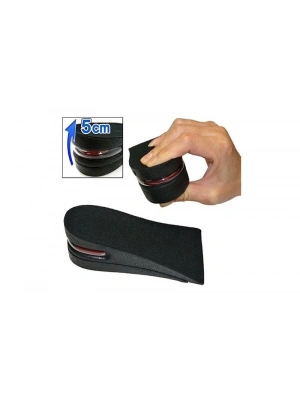 ÇOK SATAN Hava Yastıklı Tabanlık (5 CM) (SİYAH)