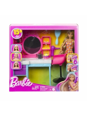 ÇOK SATAN HKV00 Barbie Muhteşem Kuaför Oyun Seti