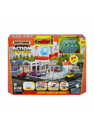 ÇOK SATAN HNJ54 Matchbox Aksiyon Sürücüleri Süper Oto Yıkama Oyun Seti