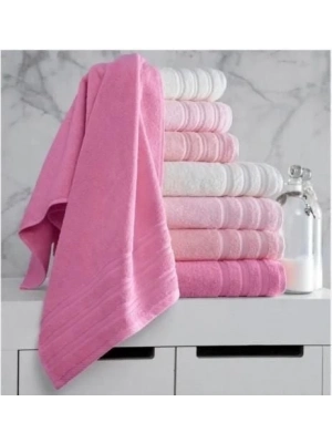 ÇOK SATAN Hobby Rainbow 70X140 4´lü Havlu Seti Pembe