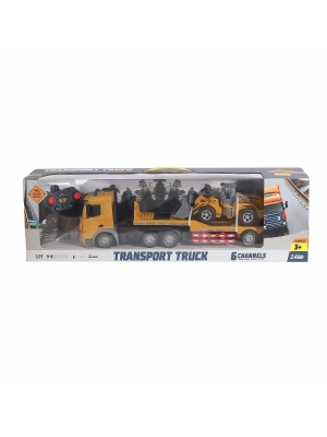 ÇOK SATAN HT079 Kumandalı Şarjlı  Işıklı Transporter Tır 1:24