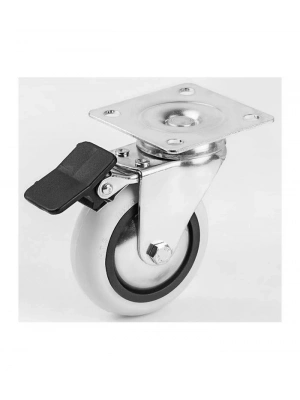 HTS 353 75x25 mm Frenli Tablalı Teker