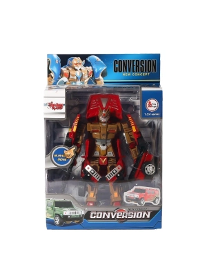 ÇOK SATAN HW-899-1-2-5 Dönüşebilen Robot Jeep 1:24 -Vardem