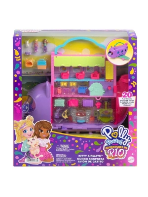 ÇOK SATAN HWP19 Polly Pocket Adventures in Rio Uçak Oyun Seti