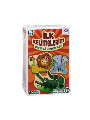 ÇOK SATAN ILK805 İlk Kelimelerim -KS Puzzle